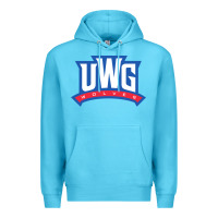 Ocean Blue uwg wolves Premium Hoodie - linhVisuals
