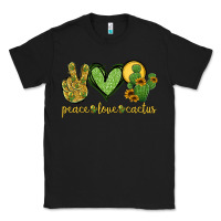 Black peace love cactus Classic Tee - Jasminsmagicworld