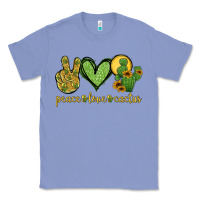 Colony Blue peace love cactus Classic Tee - Jasminsmagicworld