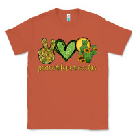 Copper peace love cactus Classic Tee - Jasminsmagicworld