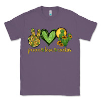 Lavender peace love cactus Classic Tee - Jasminsmagicworld