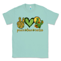 Seafoam peace love cactus Classic Tee - Jasminsmagicworld