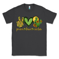 Smoke peace love cactus Classic Tee - Jasminsmagicworld