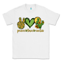 White peace love cactus Classic Tee - Jasminsmagicworld