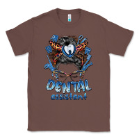 Chestnut dental assistant messy bun Classic Tee - BarkalooDesign