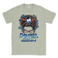 Matcha dental assistant messy bun Classic Tee - BarkalooDesign