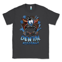 Smoke dental assistant messy bun Classic Tee - BarkalooDesign