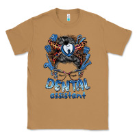 Toasted Coconut dental assistant messy bun Classic Tee - BarkalooDesign