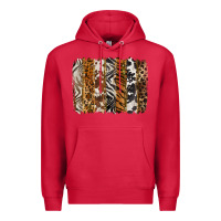 Cardinal western animal patterns brushstoke Premium Hoodie - BarkalooDesign