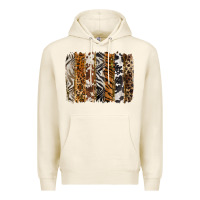 Tofu western animal patterns brushstoke Premium Hoodie - BarkalooDesign