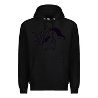 Black cyndaquil Premium Hoodie - linhVisuals