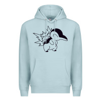 Blue Mist cyndaquil Premium Hoodie - linhVisuals
