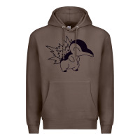 Coffee cyndaquil Premium Hoodie - linhVisuals