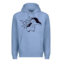 Colony Blue cyndaquil Premium Hoodie - linhVisuals