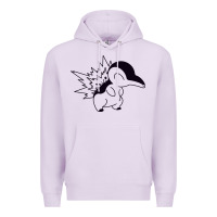 Lilac cyndaquil Premium Hoodie - linhVisuals
