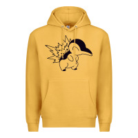 Mustard cyndaquil Premium Hoodie - linhVisuals