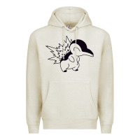 Oatmeal Heather cyndaquil Premium Hoodie - linhVisuals