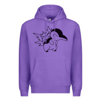 Purple cyndaquil Premium Hoodie - linhVisuals