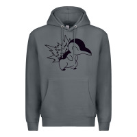 Rock cyndaquil Premium Hoodie - linhVisuals