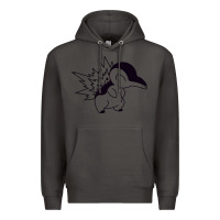 Smoke cyndaquil Premium Hoodie - linhVisuals