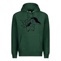 Sports Green cyndaquil Premium Hoodie - linhVisuals