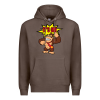 Coffee donkey kong Premium Hoodie - linhVisuals