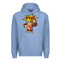 Colony Blue donkey kong Premium Hoodie - linhVisuals