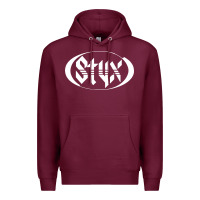 Burgundy styx Premium Hoodie - linhVisuals