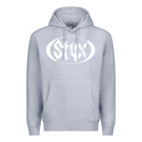 Heather Grey styx Premium Hoodie - linhVisuals