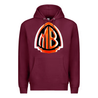 Burgundy mr bungle Premium Hoodie - linhVisuals