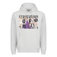 Dove Grey reputation  okka Premium Hoodie - linhVisuals