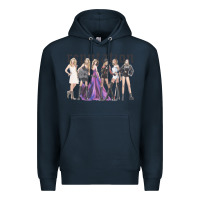 Navy reputation  okka Premium Hoodie - linhVisuals