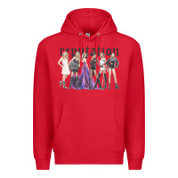 Red reputation  okka Premium Hoodie - linhVisuals
