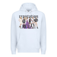 White reputation  okka Premium Hoodie - linhVisuals