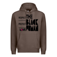 Coffee respect protect love the black woman Premium Hoodie - linhVisuals
