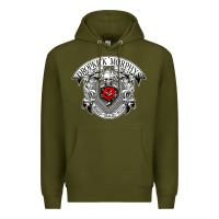 Army Green dropkick murphy's best of punk Premium Hoodie - linhVisuals