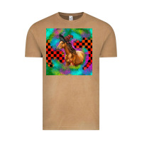 Vintage Camel Halloween Quarter Horse Vintage Tee - LillyAllenDesigns