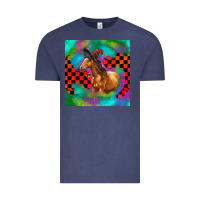 Vintage Denim Halloween Quarter Horse Vintage Tee - LillyAllenDesigns