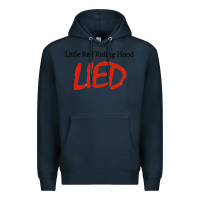 Navy restore the wolf defender of wildlife back Premium Hoodie - linhVisuals