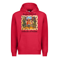 Cardinal restore the wolf defenders of wildlife Premium Hoodie - linhVisuals