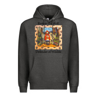 Charcoal Heather restore the wolf defenders of wildlife Premium Hoodie - linhVisuals