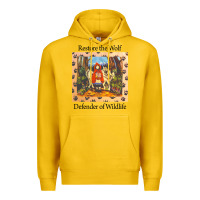 Lemon restore the wolf defenders of wildlife Premium Hoodie - linhVisuals