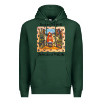 Sports Green restore the wolf defenders of wildlife Premium Hoodie - linhVisuals
