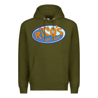 Army Green richo surf shop Premium Hoodie - linhVisuals