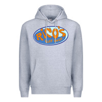 Heather Grey richo surf shop Premium Hoodie - linhVisuals