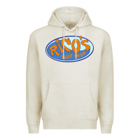 Oatmeal Heather richo surf shop Premium Hoodie - linhVisuals
