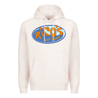 Pale Pink richo surf shop Premium Hoodie - linhVisuals