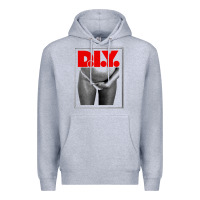 Heather Grey rihanna diy Premium Hoodie - linhVisuals