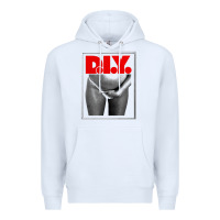 White rihanna diy Premium Hoodie - linhVisuals