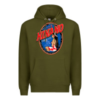 Army Green hinano tahiti Premium Hoodie - linhVisuals